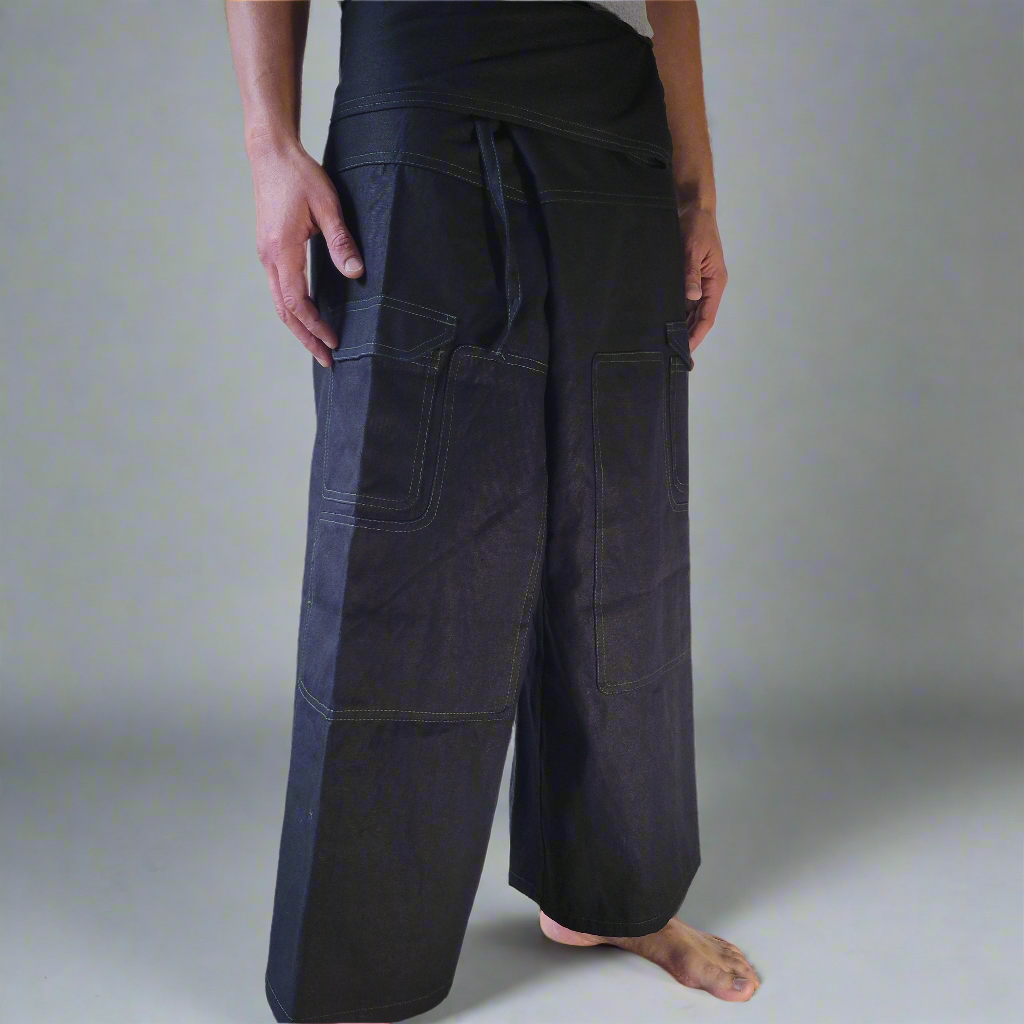 G6 Fisherman Pants - Dirty Martini/Green