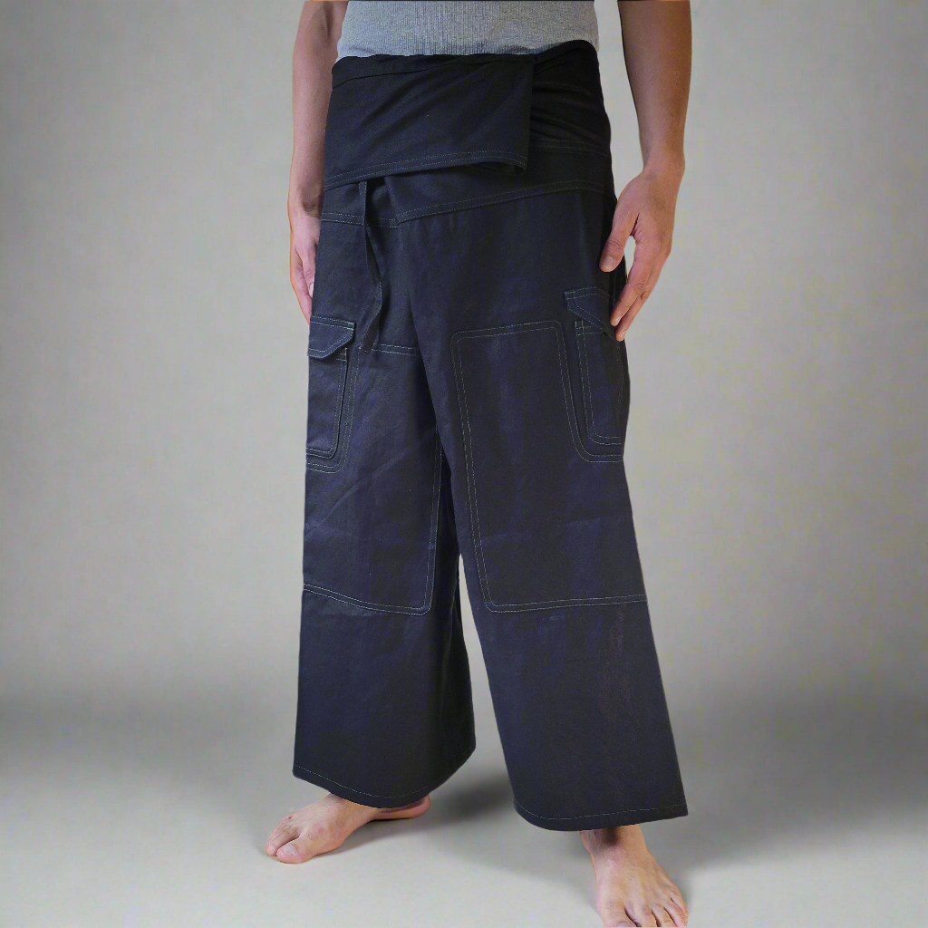 G6 Fisherman Pants - Dirty Martini/Green