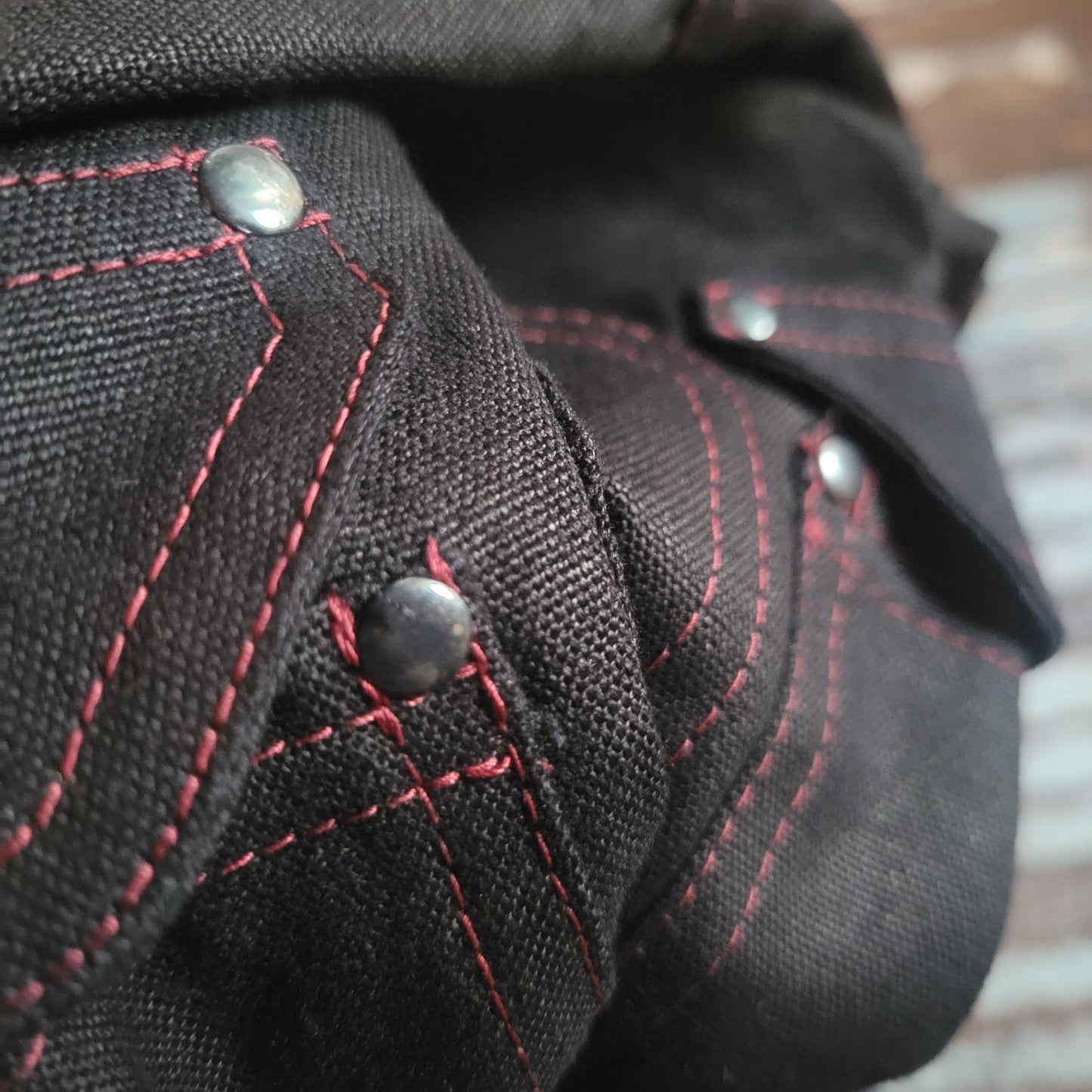 G6 Fisherman Pants - Garnet/Red